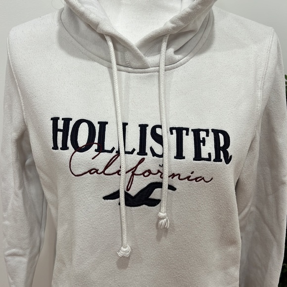 Hollister Medium white hooded sweatshirt - Picture 2 of 6